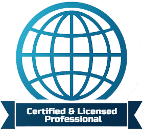 Certified and Licensed Professionals Badge